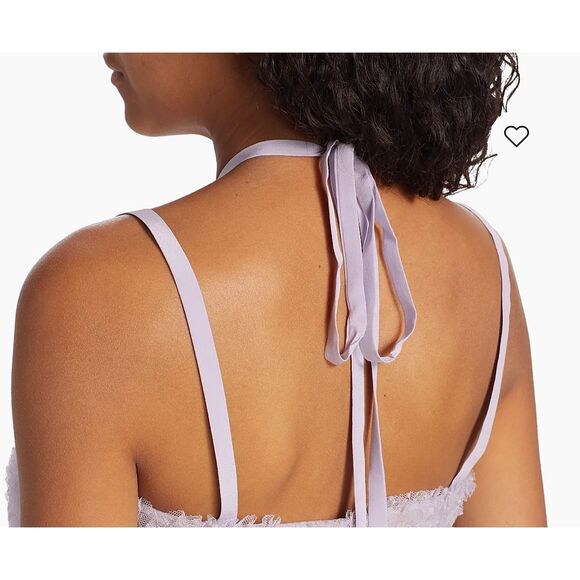 Jason Wu Collection Gathered Mesh Bra Top in Iris NWT Size 6 - Picture 4 of 10